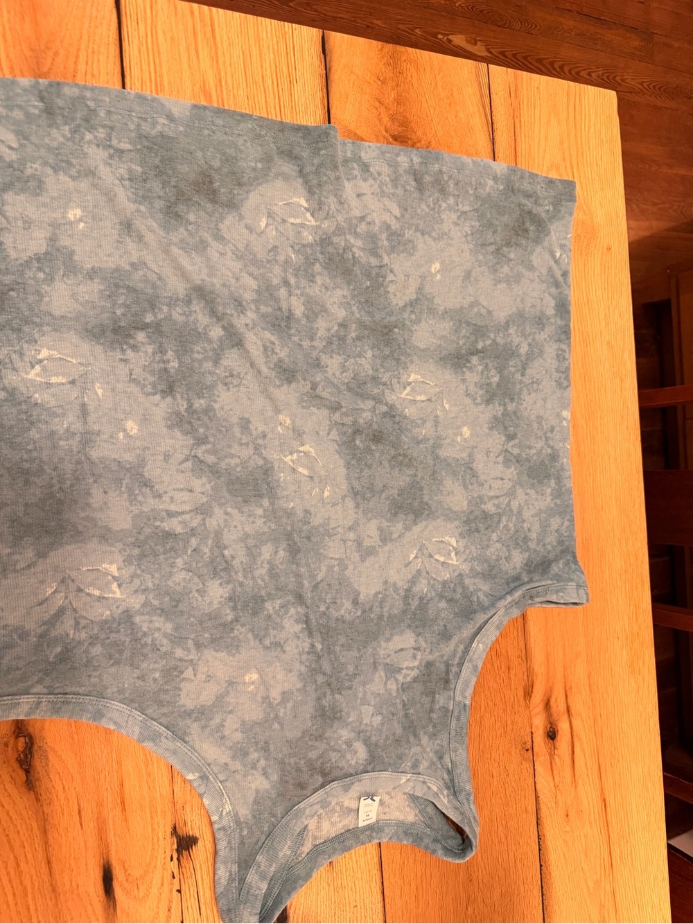 Old Navy 3x Ultralite Teal Tie-Dye Racerback Tank Top